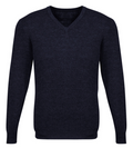 Mens Advatex Varesa Wool Pullover Jumper Cardigan - Navy - S V563-A59520-NAVY-S
