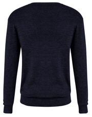 Mens Advatex Varesa Wool Pullover Jumper Cardigan - Navy - S V563-A59520-NAVY-S