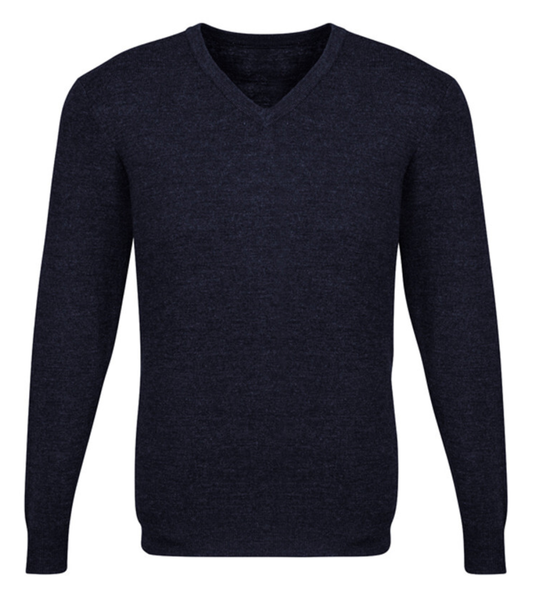 Mens Advatex Varesa Wool Pullover Jumper Cardigan - Navy - XL V563-A59520-NAVY-XL
