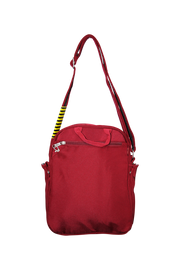 FIB Mens Tablet Crossover Bag Shoulder Strap Crossbody Satchel Travel - Burgundy V563-A734NBURGUNDY