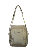 FIB Mens Tablet Crossover Travel Wallet Crossbody Shoulder Bag - Sand V563-A734NSAND