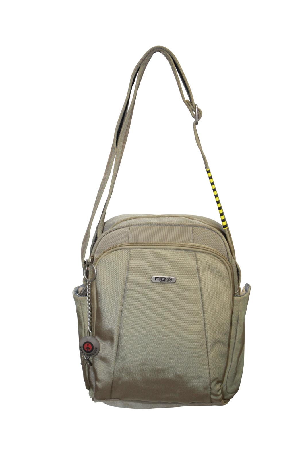 FIB Mens Tablet Crossover Travel Wallet Crossbody Shoulder Bag - Sand V563-A734NSAND