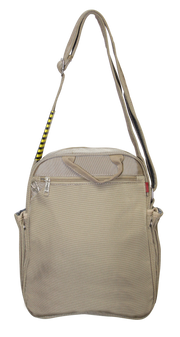 FIB Mens Tablet Crossover Travel Wallet Crossbody Shoulder Bag - Sand V563-A734NSAND