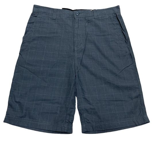Mens 100% Cotton Summer Shorts - Check Grey - L/34 V563-A842-G_CHECK-L_34