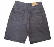 Mens 100% Cotton Drill Shorts Summer Casual Quality - Grey - 2XL/38 V563-A842-M_GREY-2XL_38