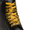 Dr. Martens 55" Shoe Laces Suits 8-10 Eye Boots Doc Martins - 140cm Yellow/Black V563-AC754756
