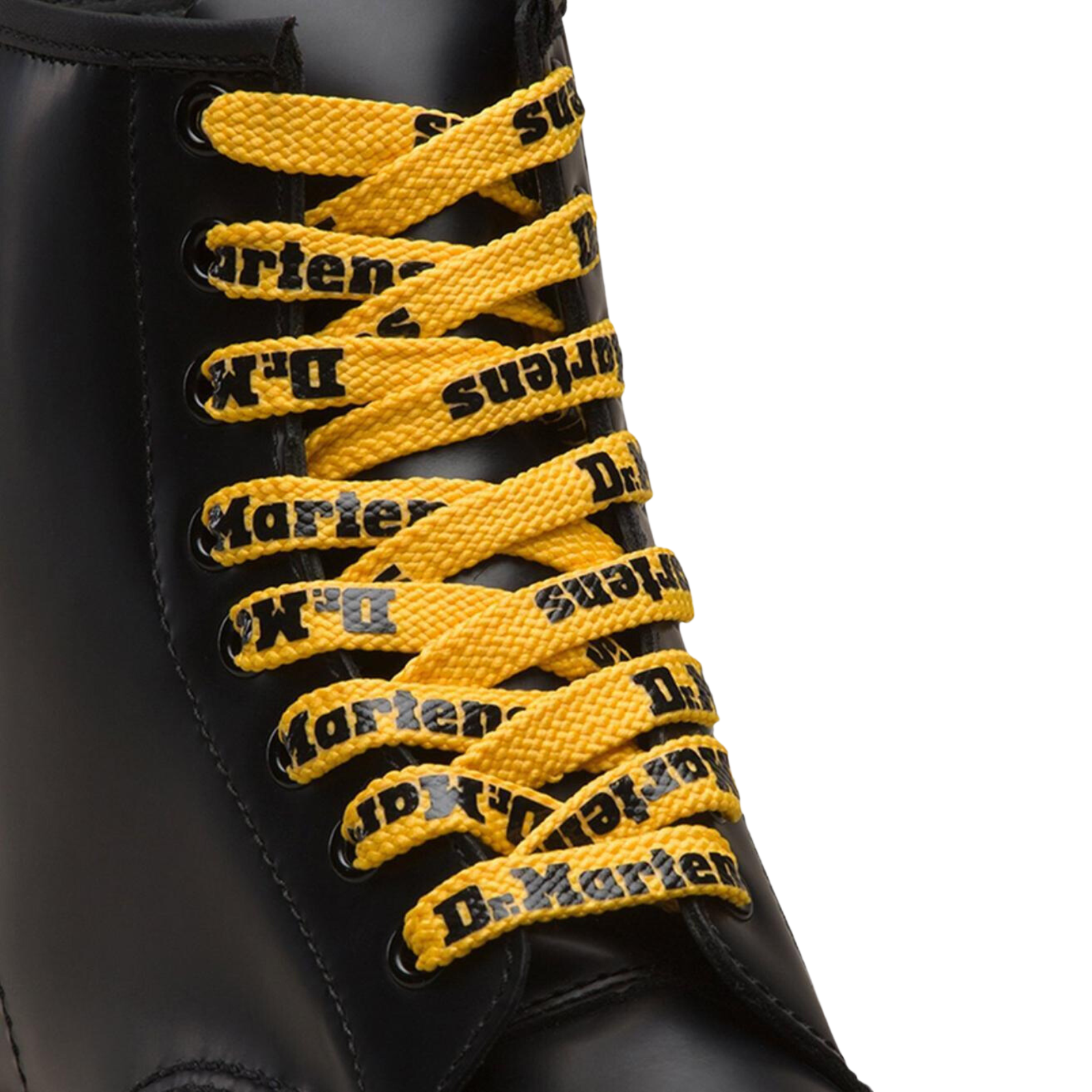 Dr. Martens 55" Shoe Laces Suits 8-10 Eye Boots Doc Martins - 140cm Yellow/Black V563-AC754756