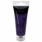 Acrylic Paint 75ml Tube Water Based Non Toxic Artist Craft - Brilliant Purple V563-ACRYLICPAINT-BRILANTPRPLE