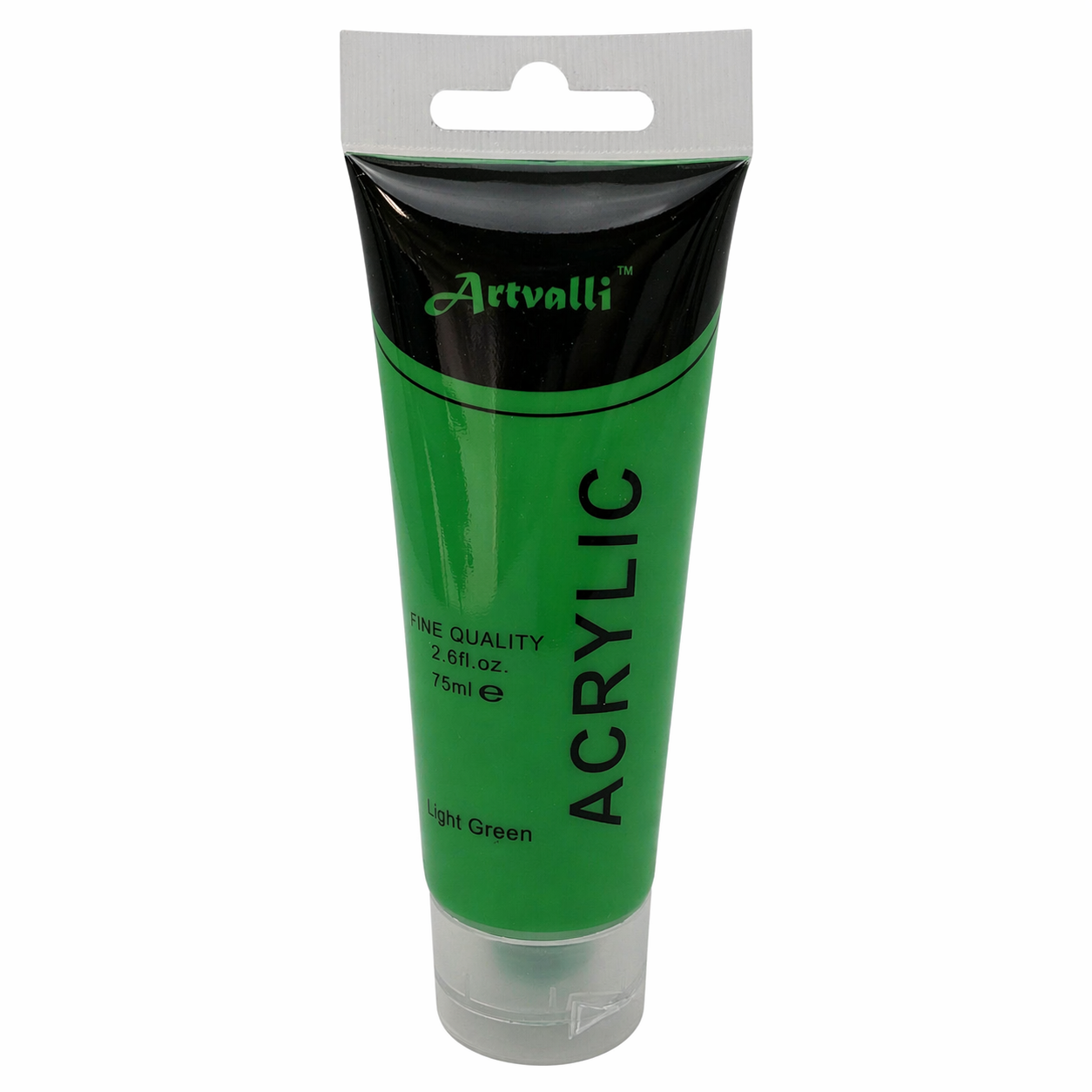 Acrylic Paint 75ml Tube Water Based Non Toxic Artist Craft - Light Green V563-ACRYLICPAINT-LGRN