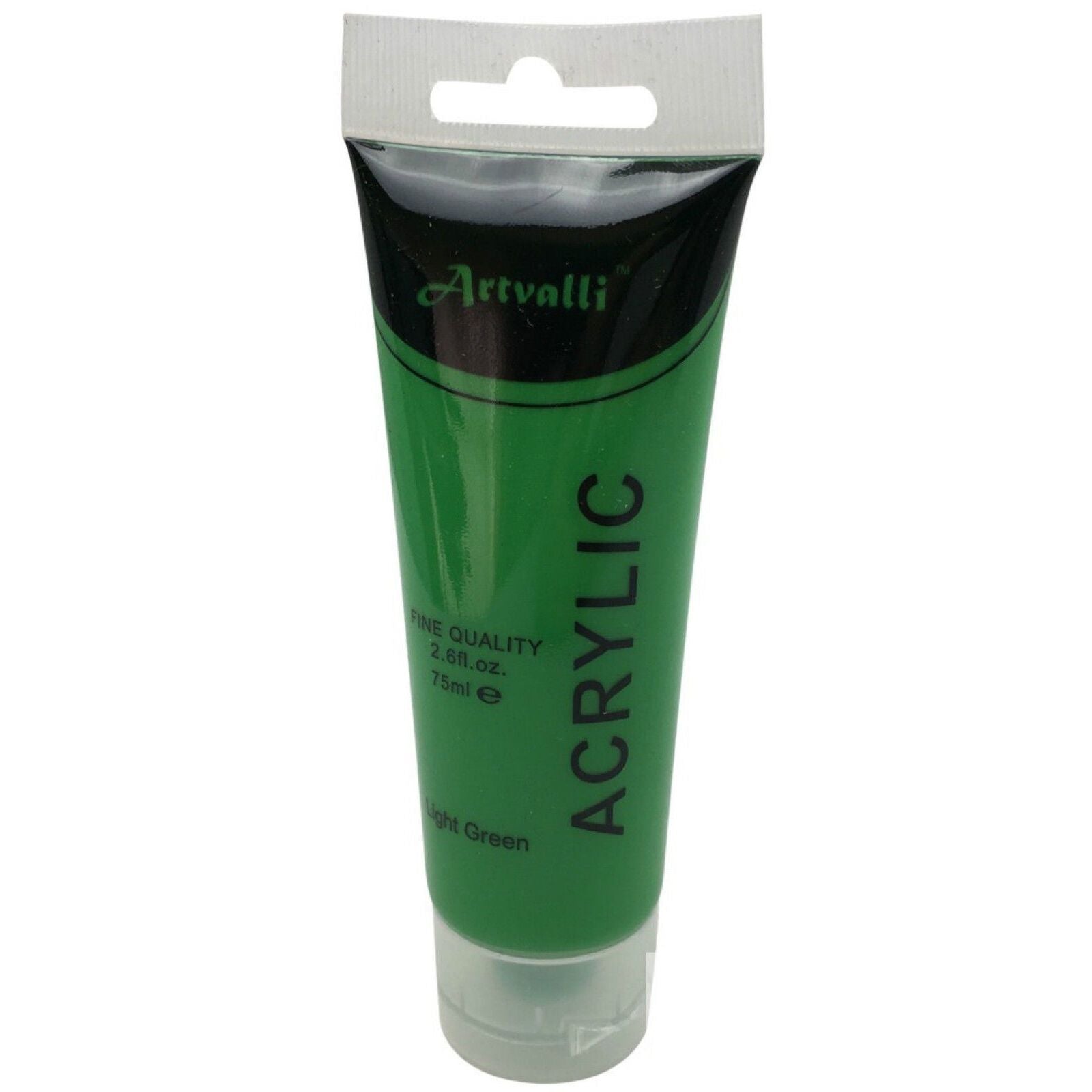 Acrylic Paint 75ml Tube Water Based Non Toxic Artist Craft - Light Green V563-ACRYLICPAINT-LGRN