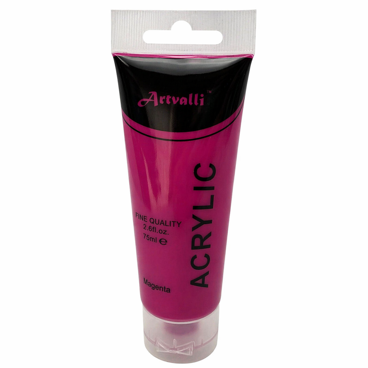 Acrylic Paint 75ml Tube Water Based Non Toxic Artist Craft - Magenta V563-ACRYLICPAINT-MAGENTA