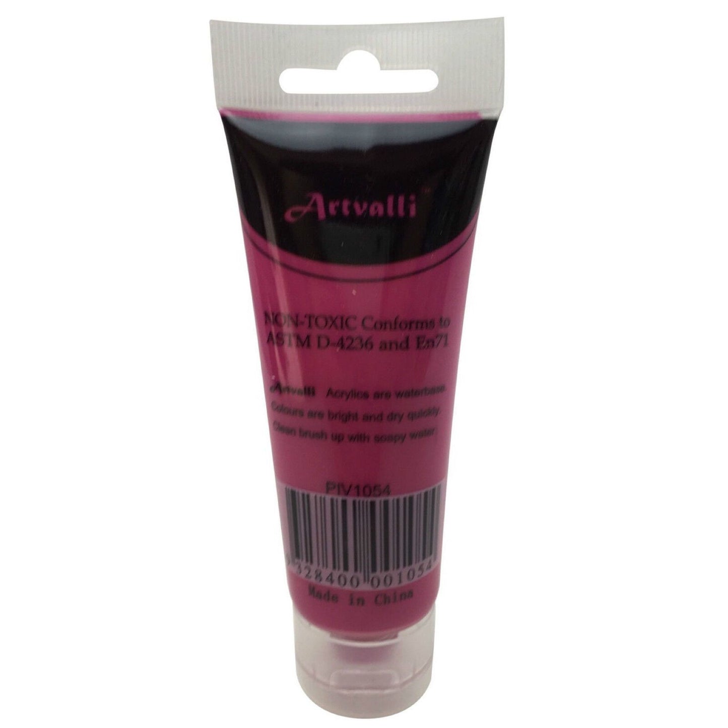 Acrylic Paint 75ml Tube Water Based Non Toxic Artist Craft - Magenta V563-ACRYLICPAINT-MAGENTA