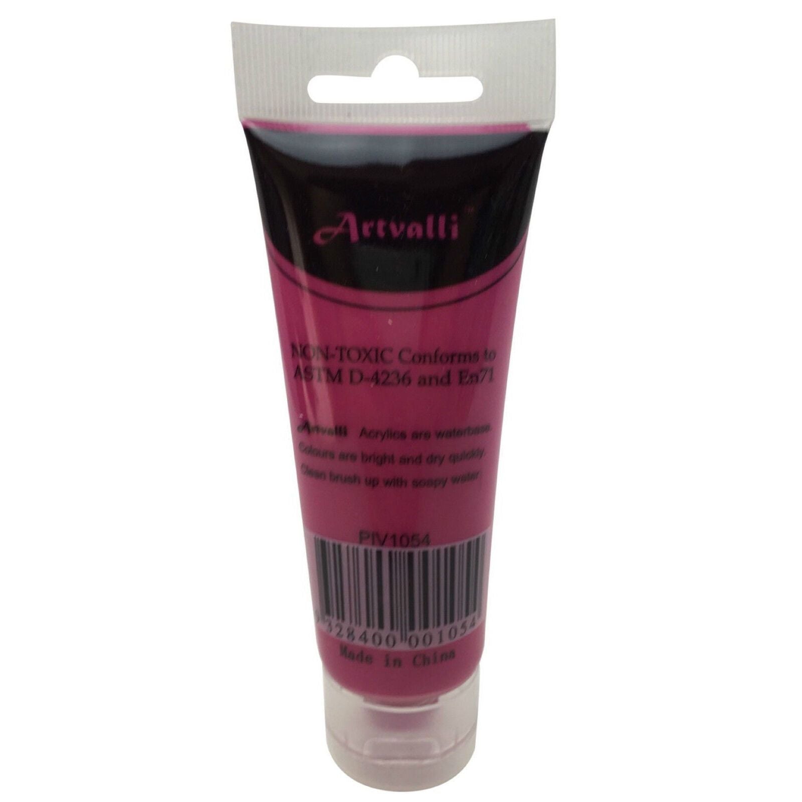 Acrylic Paint 75ml Tube Water Based Non Toxic Artist Craft - Magenta V563-ACRYLICPAINT-MAGENTA
