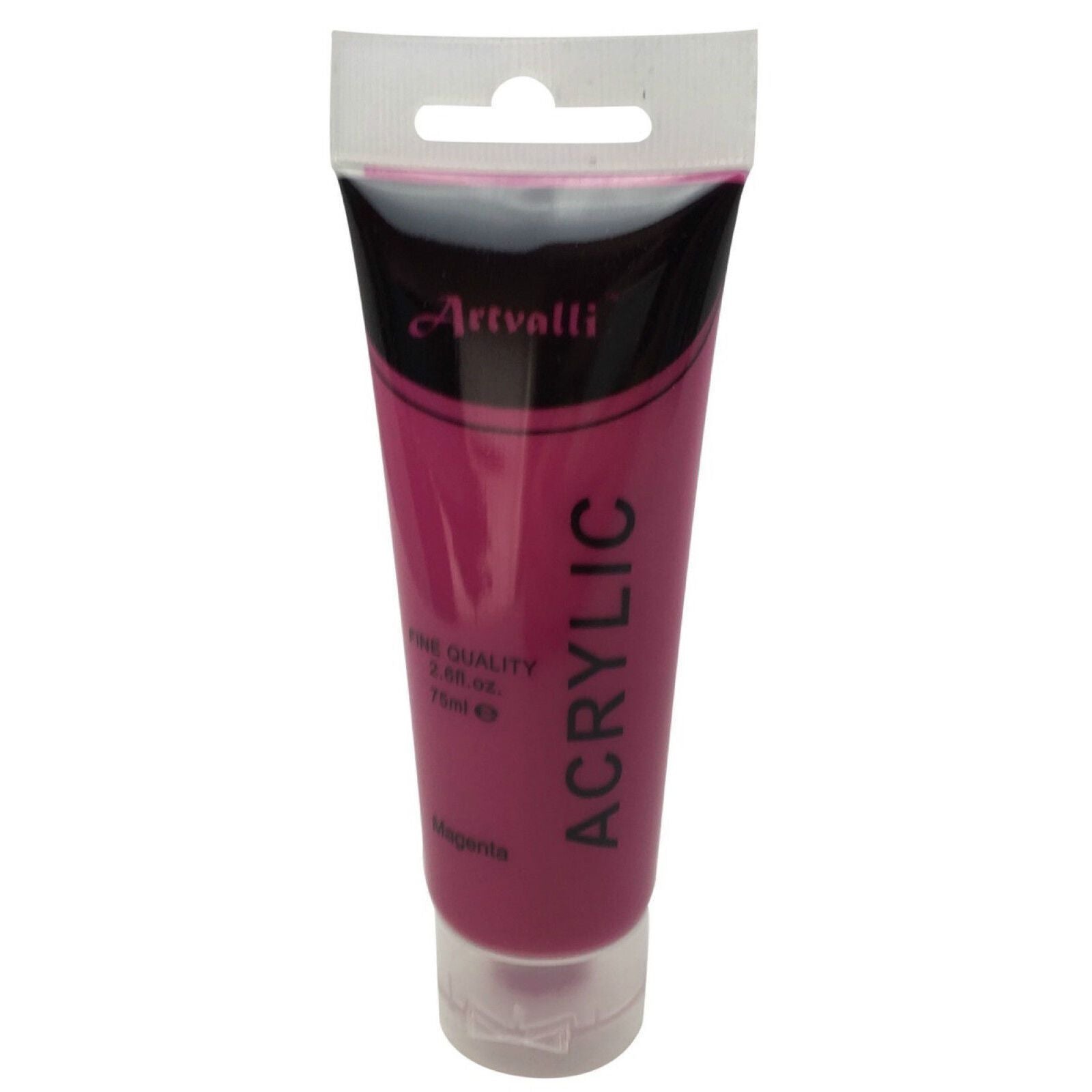 Acrylic Paint 75ml Tube Water Based Non Toxic Artist Craft - Magenta V563-ACRYLICPAINT-MAGENTA