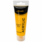 Acrylic Paint 75ml Tube Water Based Non Toxic Artist Craft - Medium Yellow V563-ACRYLICPAINT-MEDIUMYLW