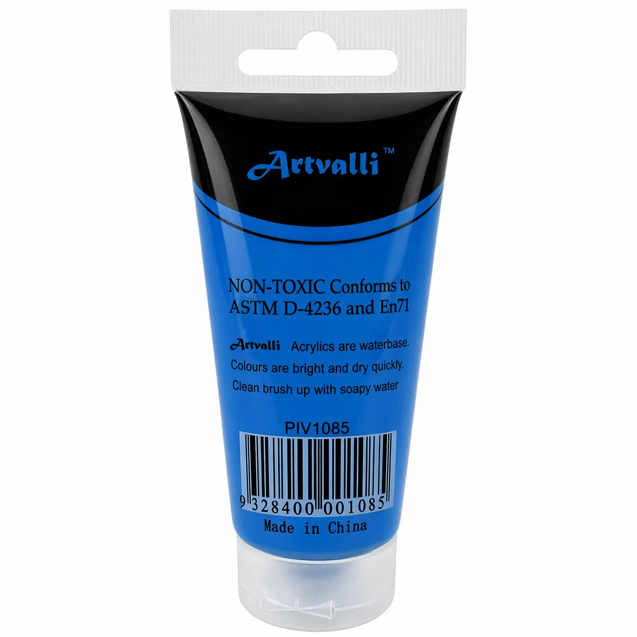 Acrylic Paint 75ml Tube Water Based Non Toxic Artist Craft - Ocean Blue V563-ACRYLICPAINT-OCEANBLU