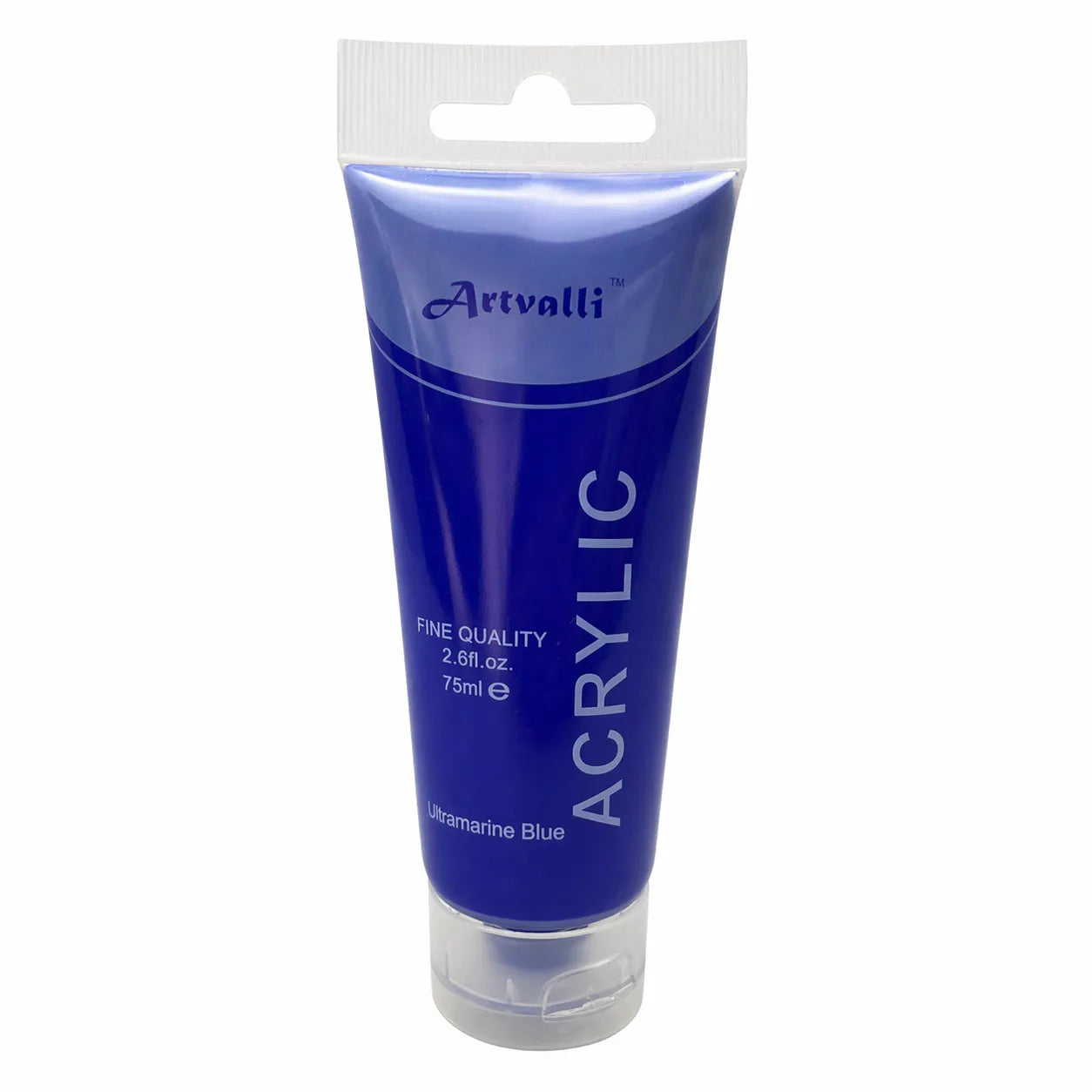 Acrylic Paint 75ml Tube Water Based Non Toxic Artist Craft - Ultramarine Blue V563-ACRYLICPAINT-ULTRAMBLU