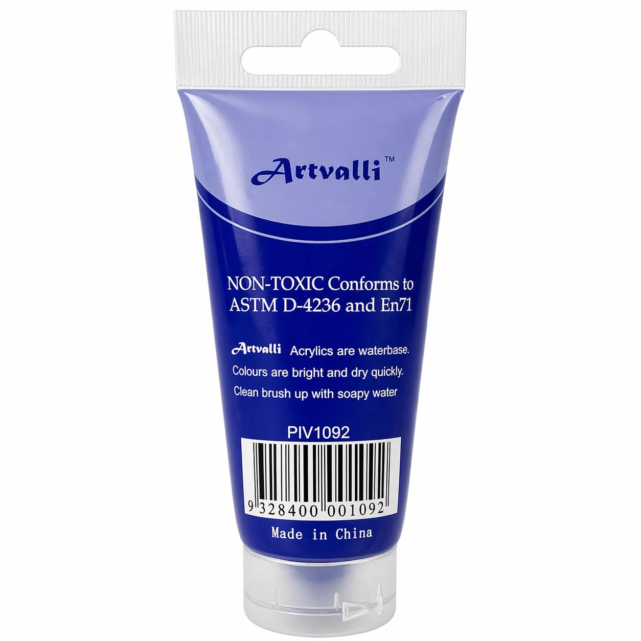 Acrylic Paint 75ml Tube Water Based Non Toxic Artist Craft - Ultramarine Blue V563-ACRYLICPAINT-ULTRAMBLU