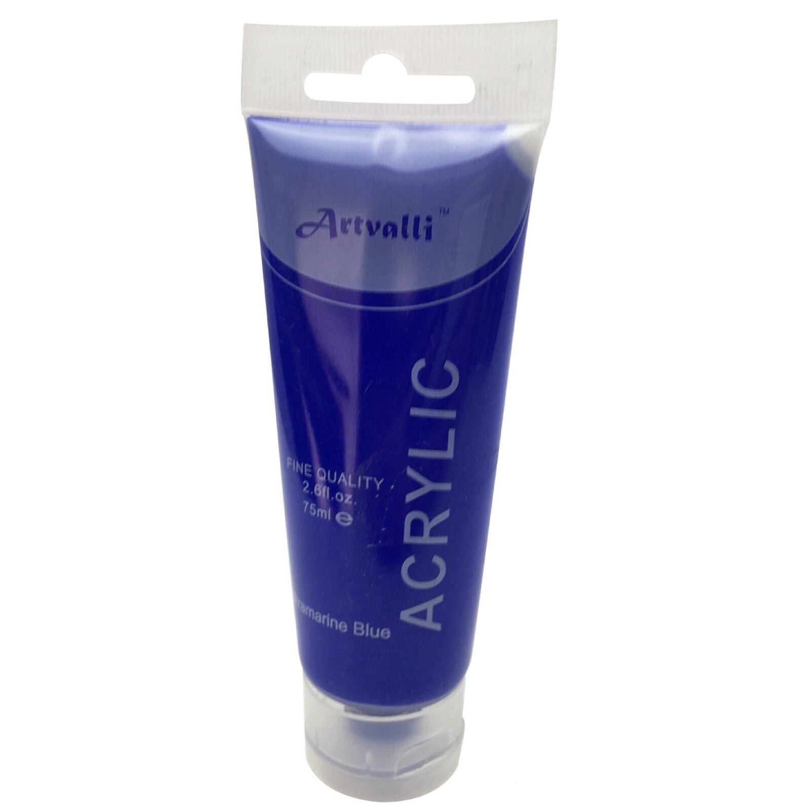 Acrylic Paint 75ml Tube Water Based Non Toxic Artist Craft - Ultramarine Blue V563-ACRYLICPAINT-ULTRAMBLU