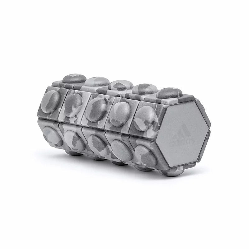Adidas Mini Textured Foam Roller Recovery Gym Fitness Sport Physio - Grey Camo V563-ADAC-11504GR