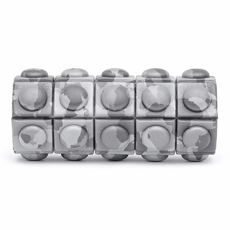 Adidas Mini Textured Foam Roller Recovery Gym Fitness Sport Physio - Grey Camo V563-ADAC-11504GR