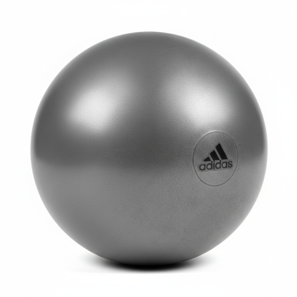 Adidas Gym Ball with Pump Exercise Yoga Fitness Pilates Birthing Training 75cm V563-ADBL-11247GR