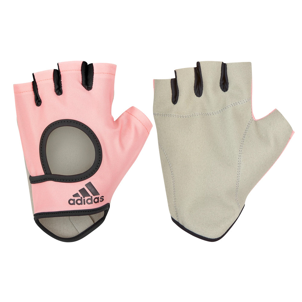 Adidas Womens Essential Gym Gloves Sports Weight Lifting Training - Pink - X-Large V563-ADGB-12666-XL