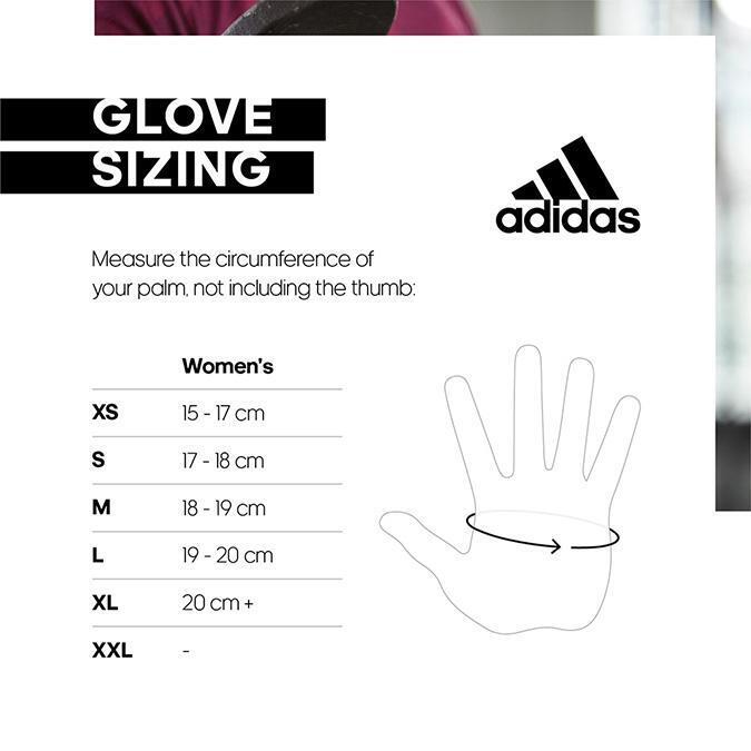 Adidas Womens Essential Gym Gloves Sports Weight Lifting Training - Pink - X-Large V563-ADGB-12666-XL