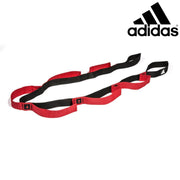 2pc Set Adidas Stretch Assist Band Looped + Yoga Strap 2.5m Long Adjustable Belt V563-ADIDASSTRAPSSET