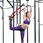 2pc Set Adidas Stretch Assist Band Looped + Yoga Strap 2.5m Long Adjustable Belt V563-ADIDASSTRAPSSET