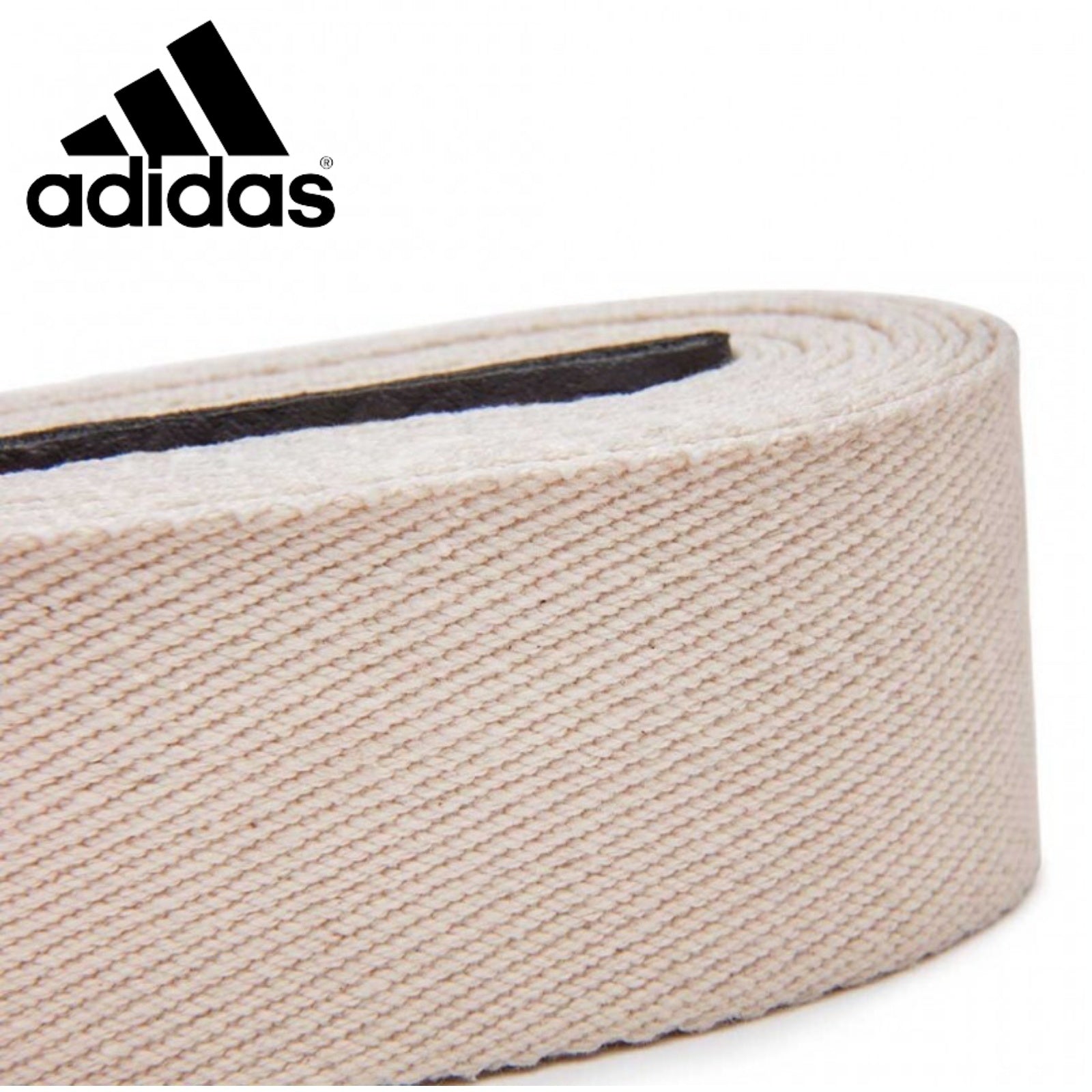 2pc Set Adidas Stretch Assist Band Looped + Yoga Strap 2.5m Long Adjustable Belt V563-ADIDASSTRAPSSET