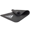 Adidas Fitness Mat 7mm Exercise Training Floor Gym Yoga Judo Pilates - Grey V563-ADMT-11014GR