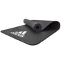 Adidas Fitness Mat 7mm Exercise Training Floor Gym Yoga Judo Pilates - Grey V563-ADMT-11014GR
