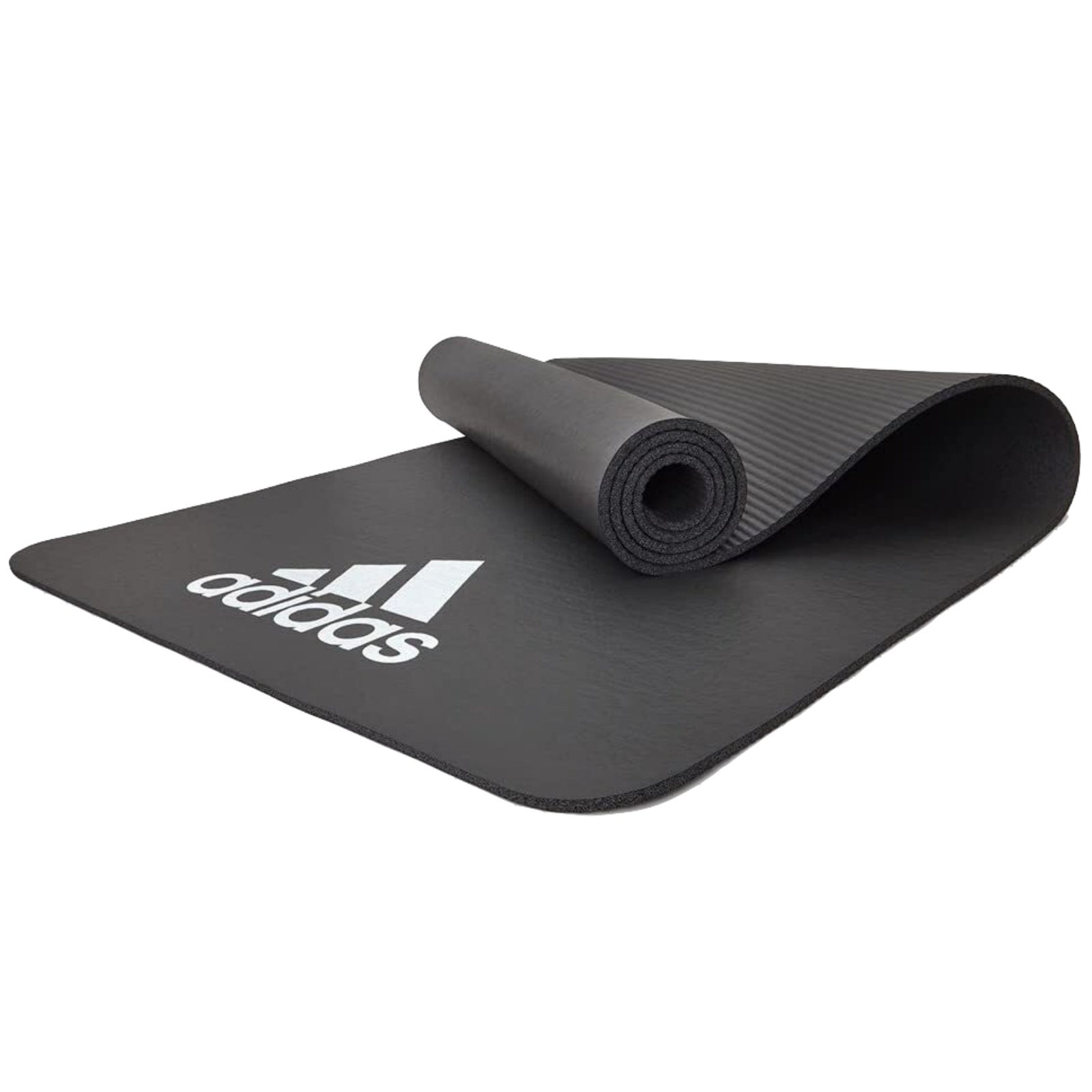 Adidas Fitness Mat 7mm Exercise Training Floor Gym Yoga Judo Pilates - Grey V563-ADMT-11014GR