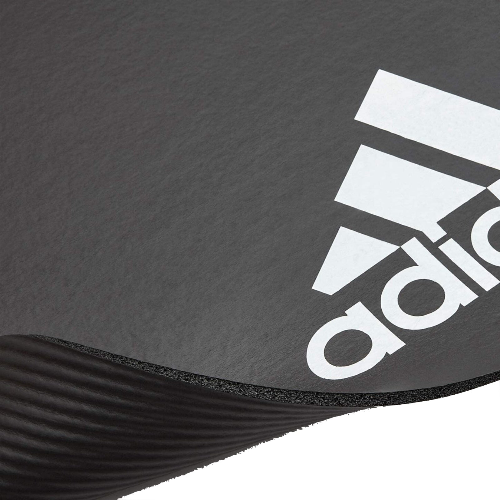 Adidas Fitness Mat 7mm Exercise Training Floor Gym Yoga Judo Pilates - Grey V563-ADMT-11014GR