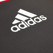 Adidas Training 10mm Exercise Floor Mat Gym Thick Yoga Fitness Judo Pilates - Black/Red V563-ADMT-12235