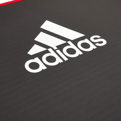 Adidas Training 10mm Exercise Floor Mat Gym Thick Yoga Fitness Judo Pilates - Black/Red V563-ADMT-12235