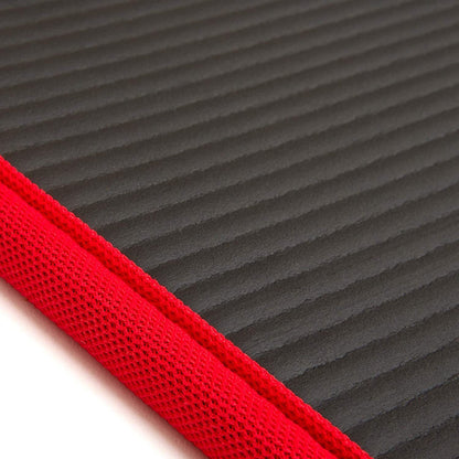 Adidas Training 10mm Exercise Floor Mat Gym Thick Yoga Fitness Judo Pilates - Black/Red V563-ADMT-12235