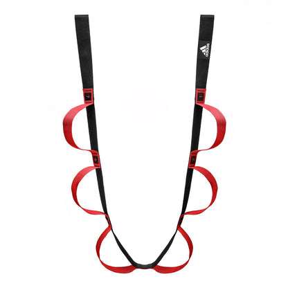 Adidas Stretch Assist Band Looped Warm Up Warmup Pre-Workout - Red/Black V563-ADTB-10608
