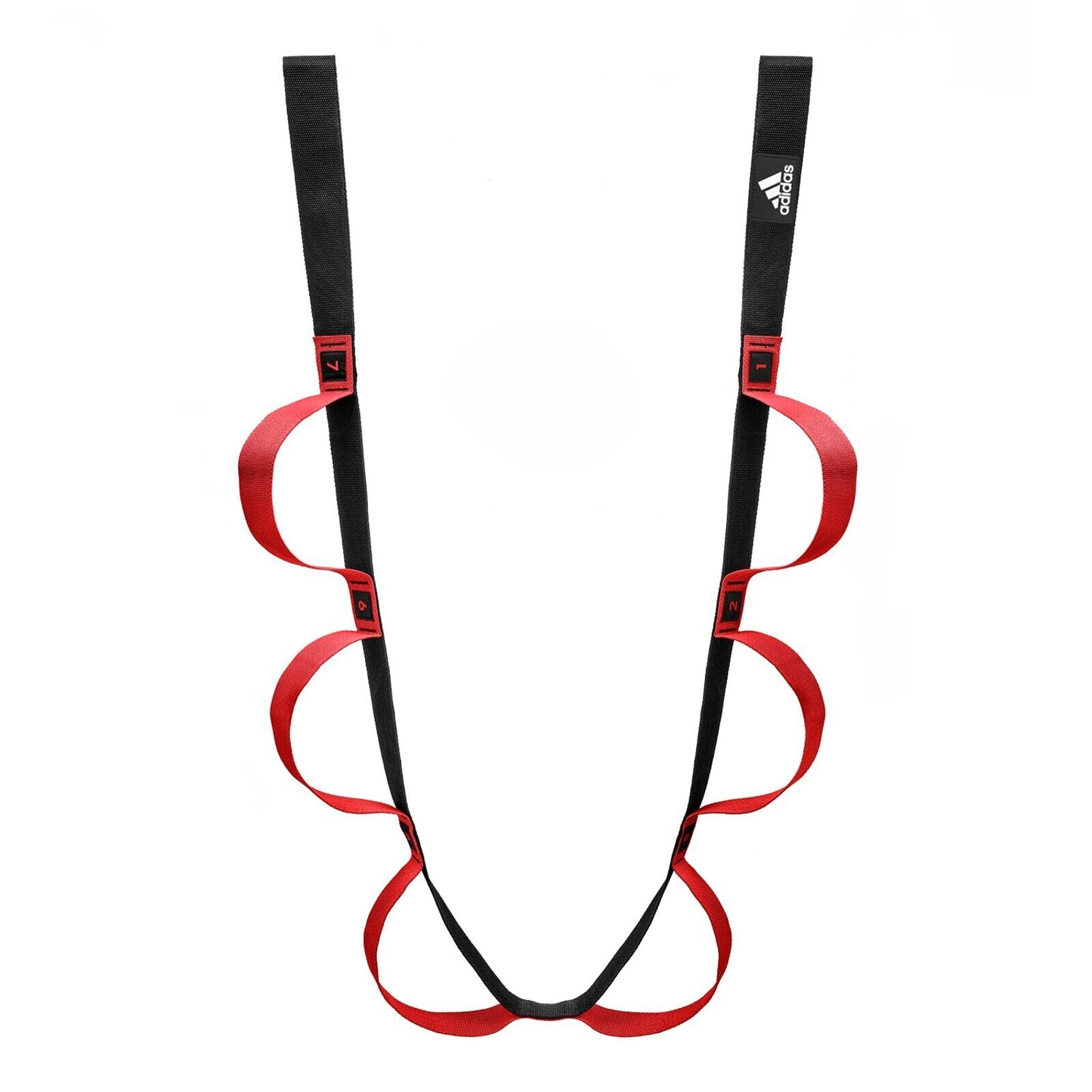 Adidas Stretch Assist Band Looped Warm Up Warmup Pre-Workout - Red/Black V563-ADTB-10608