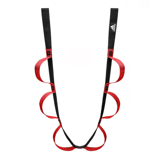 Adidas Stretch Assist Band Looped Warm Up Warmup Pre-Workout - Red/Black V563-ADTB-10608