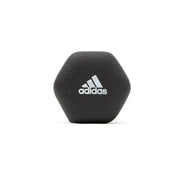 2pc Adidas Hex Dumbbells Gym Training Fitness Weight Lifting Sport Workout - 4kg