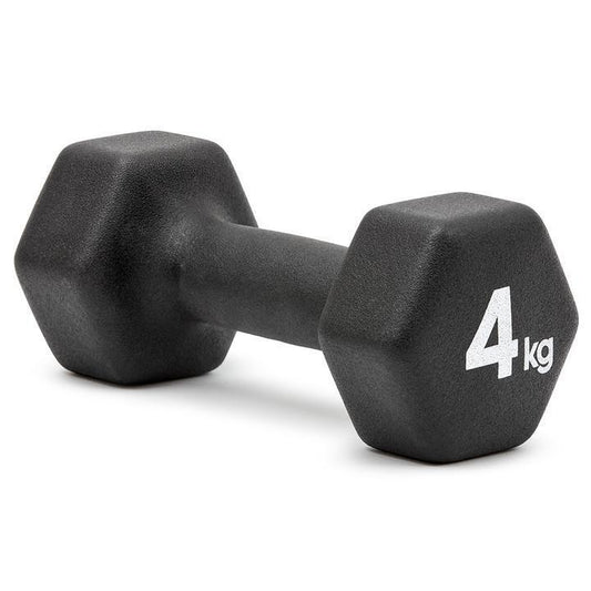 2pc Adidas Hex Dumbbells Gym Training Fitness Weight Lifting Sport Workout - 4kg V563-ADWT-10004