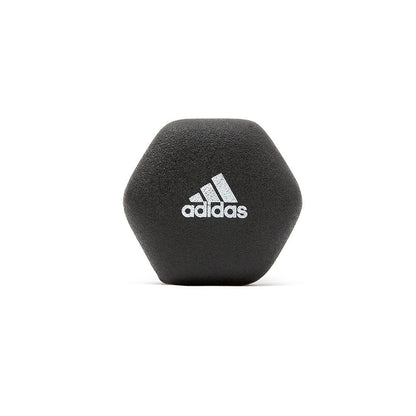 2pc Adidas Hex Dumbbells Gym Training Fitness Weight Lifting Sport Workout - 4kg V563-ADWT-10004