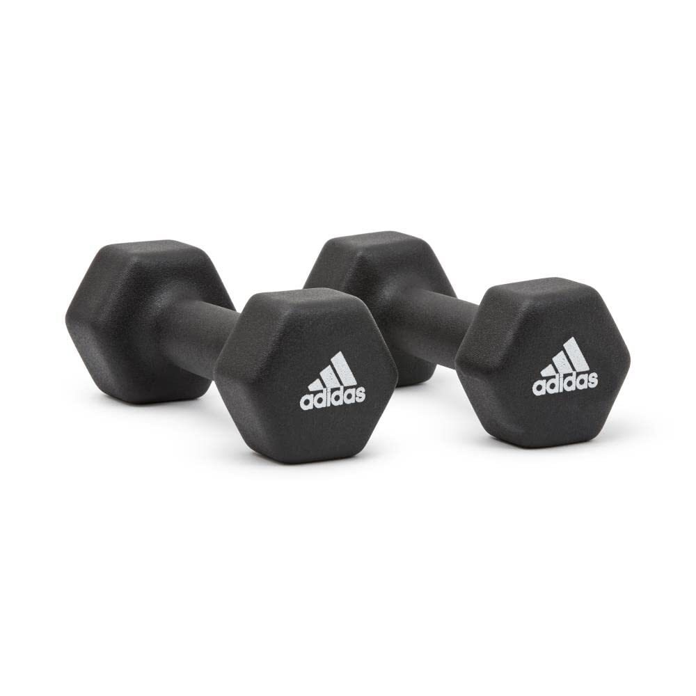 Adidas Dumbells Weight Lifting Fitness Gym Strength Exercise Pair - 3kg V563-ADWT-11403