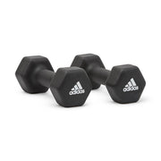 Adidas Dumbells Weight Lifting Fitness Gym Strength Exercise Pair - 3kg V563-ADWT-11403