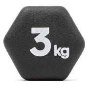 Adidas Dumbells Weight Lifting Fitness Gym Strength Exercise Pair - 3kg V563-ADWT-11403