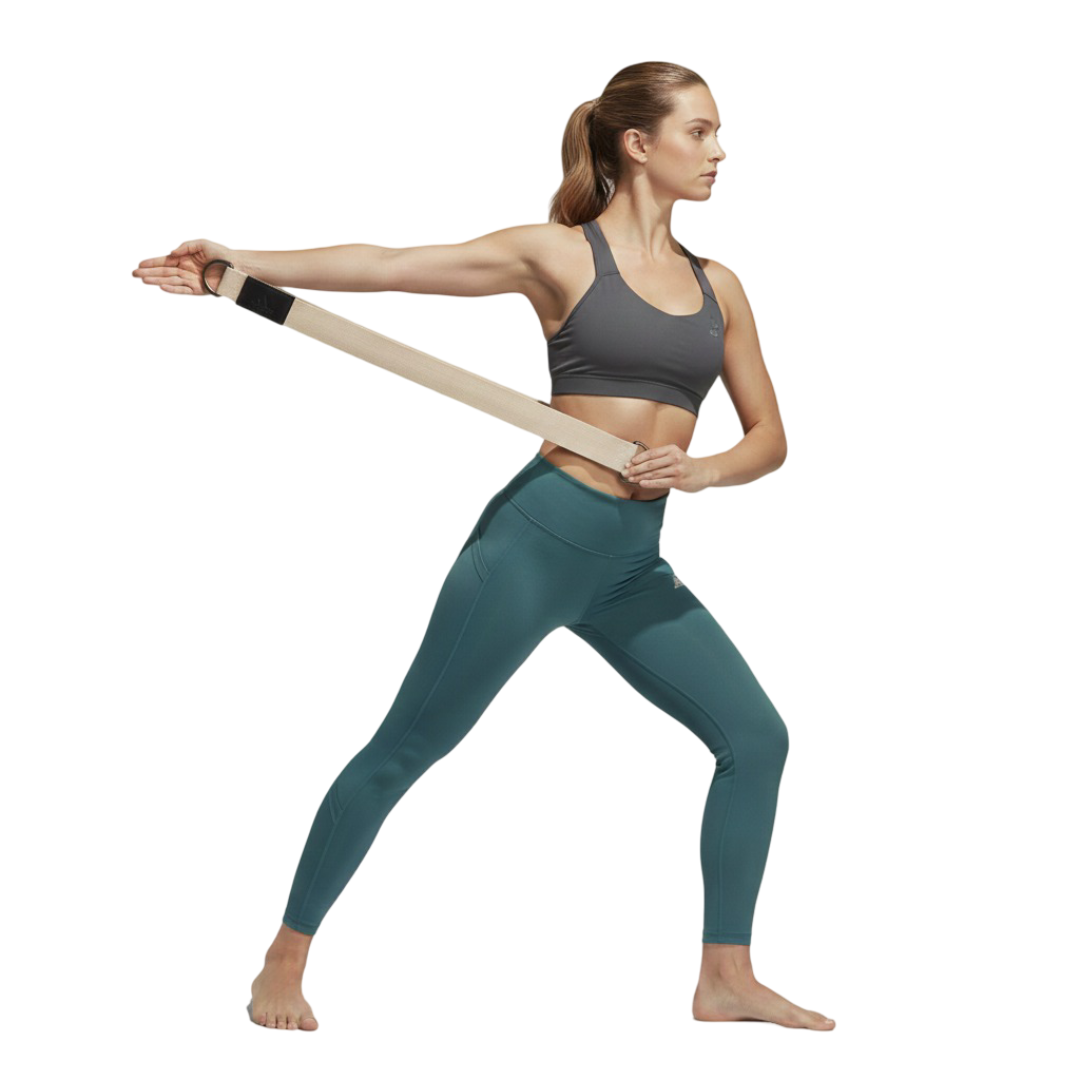 Adidas Premium Yoga Strap 2.5m Long Adjustable Belt Pilates Stretching Poses V563-ADYG-20201