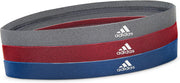 3pcs Adidas Sports Headband Hair Bands Gym Training Fitness Yoga - Grey/Blue/Burgundy V563-ADYG-30202
