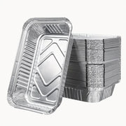 144x Aluminium Disposable Foil Food Container Trays Pans Baking Roast Bulk 32x26x5.5cm V563-AF3226-3-48PK